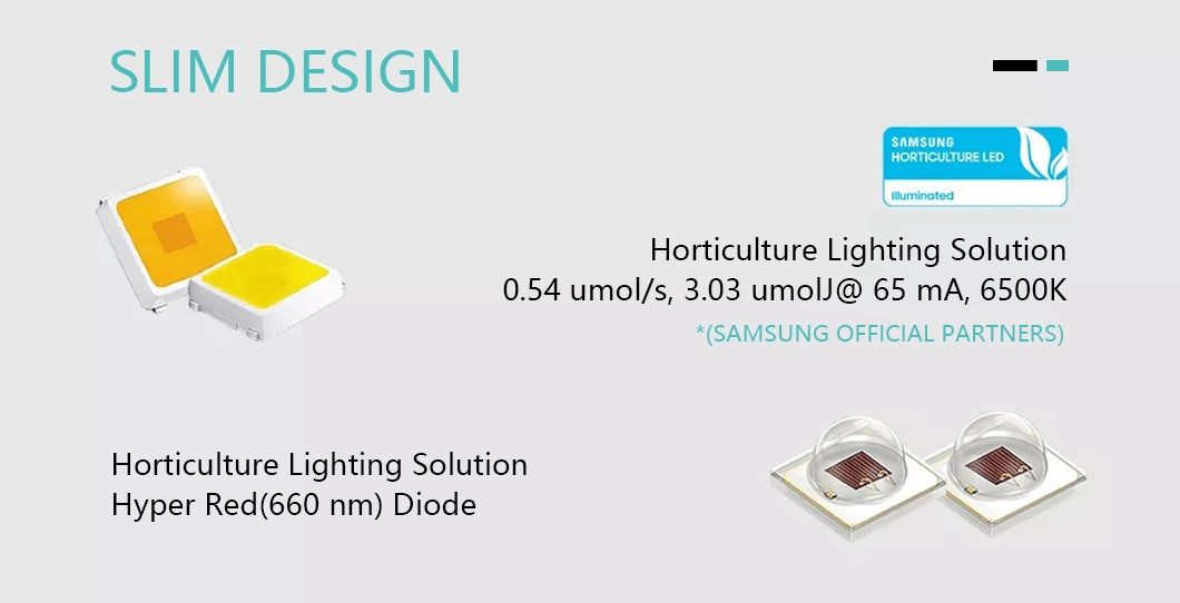 Quantum Board-Q 240W Smart Control Dimmable Highest in Field LED Grow Light Dlc Approved Full Spectrum Efficacy up to 2.7 Umol/J