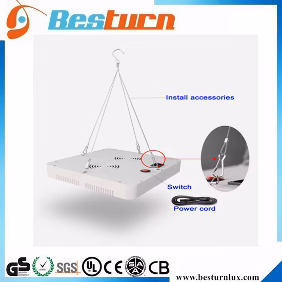 Lp Series 10 Full Spectrum Hydroponic Vertical Farming System Full Spectrum Flowering Bars LED Grow Light for Indoor Weed Medical Plant